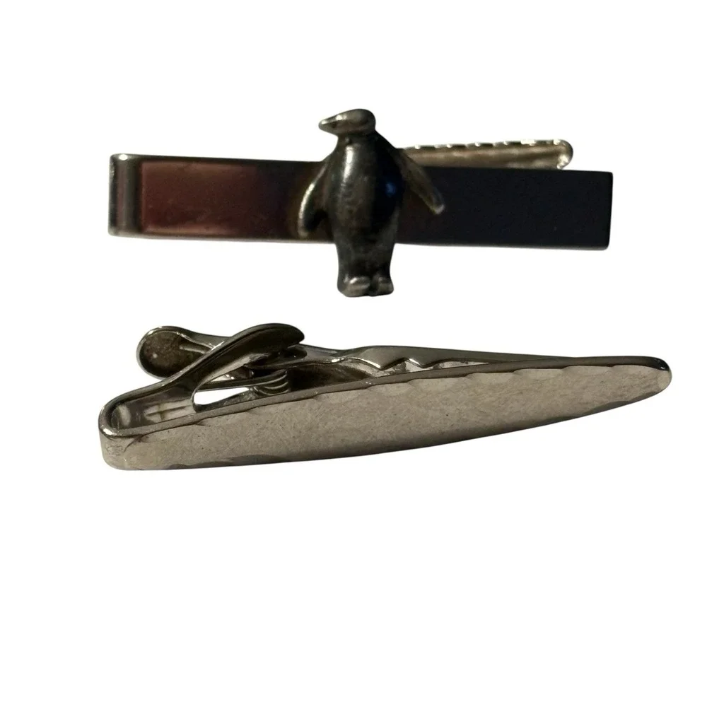 Vintage SWANK lot 8pc CuffLinks Tie Clip Set Silver & Gold‎ Tone Men's Jewelry